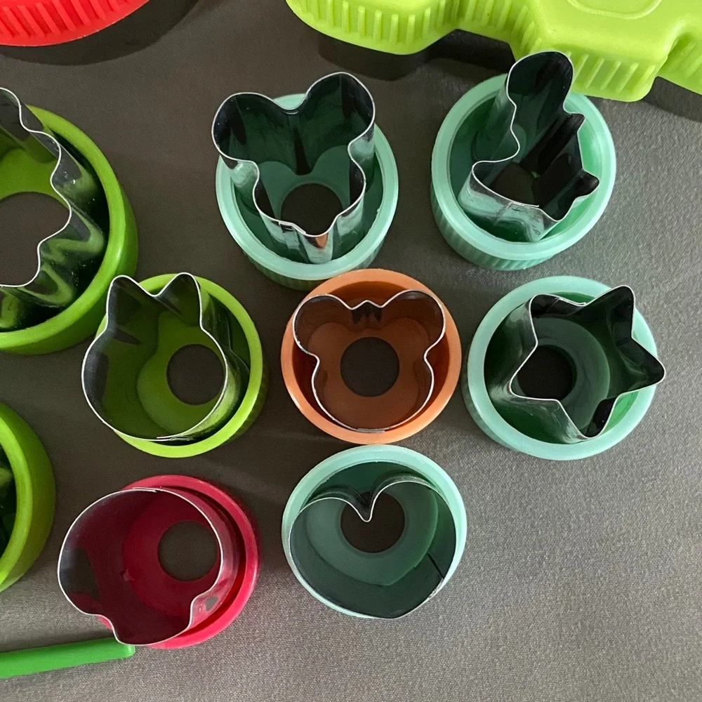 Colorful Cookie Cutter Set for Kids 15